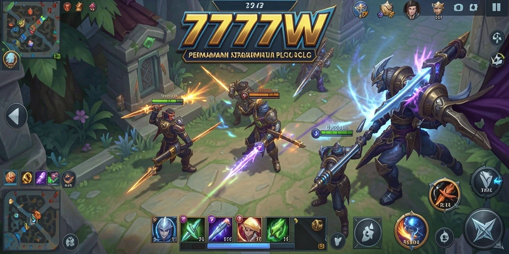 Tampilan gameplay 7777W yang menantang dan menarik.