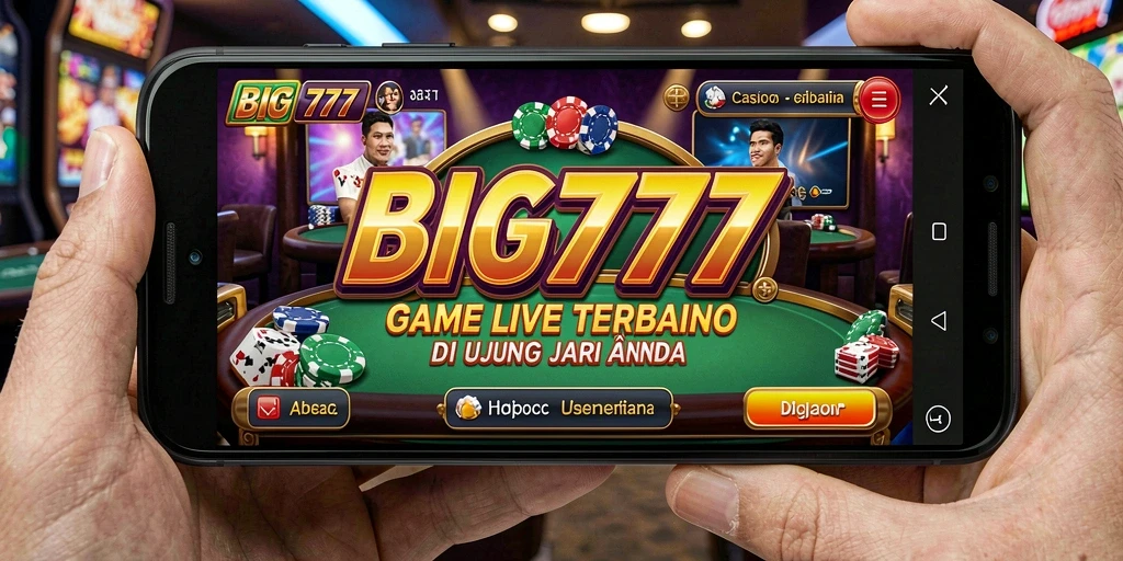 Tangkapan layar permainan Live Casino yang mendebarkan di BIG777.