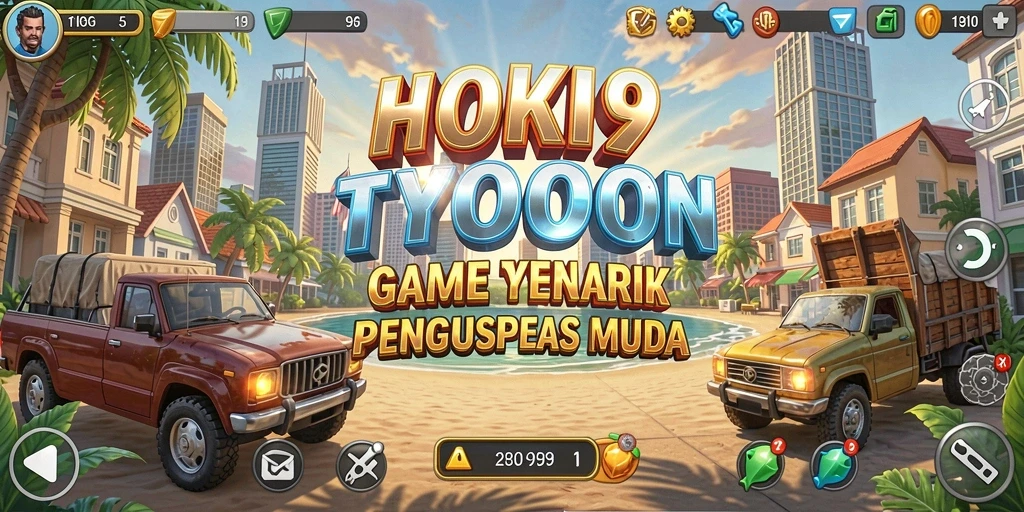 Gameplay HOKI9 dengan suasana bisnis yang kompetitif.