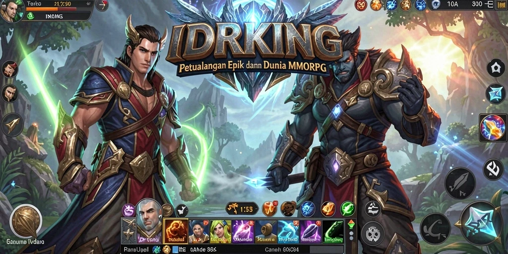 Tampilan gameplay yang menarik di dunia <strong>IDRKING</strong> yang penuh petualangan.