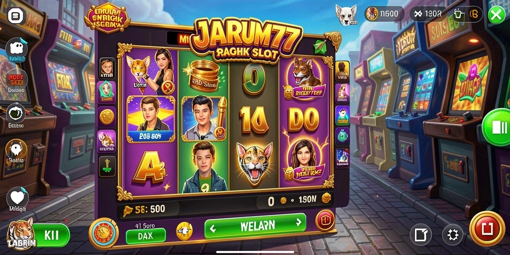 Screenshot gameplay JARUM77 yang menunjukkan keseruan bermain Slot.
