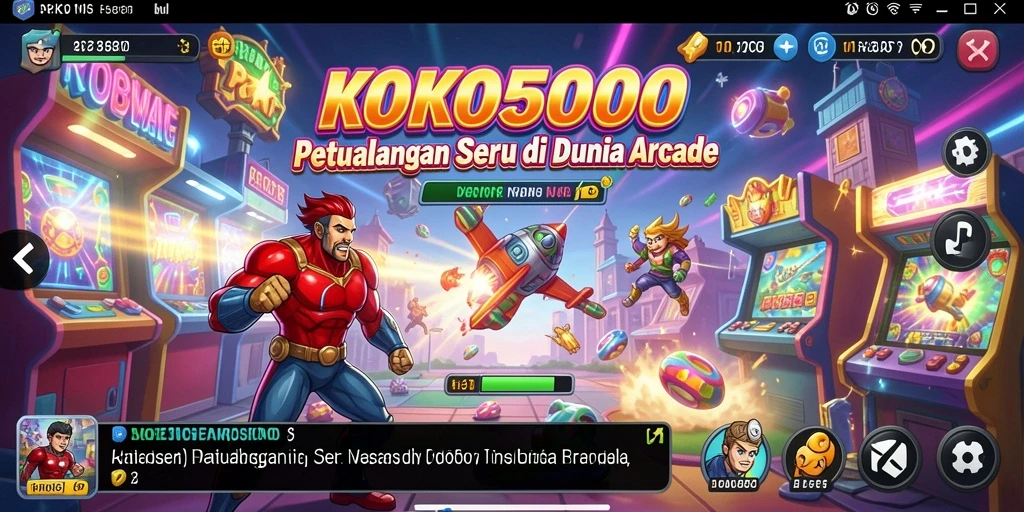 Tampilan menarik dan gameplay seru KOKO5000.