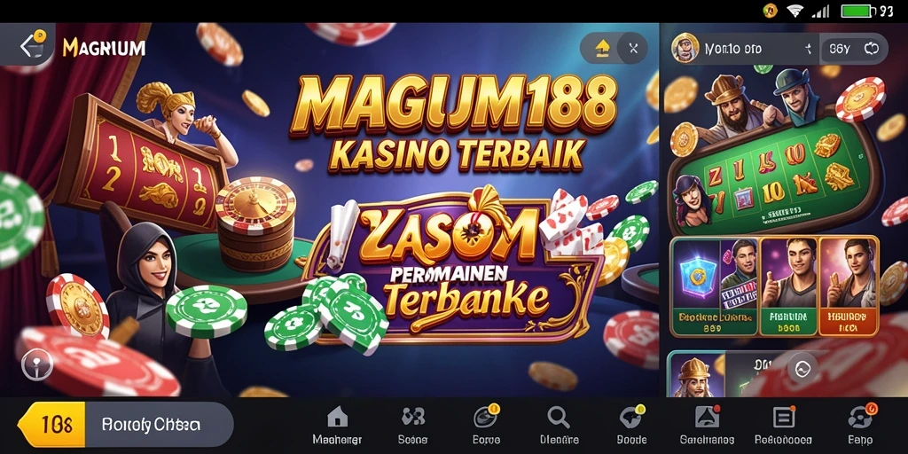 Screenshot menunjukkan gameplay menarik di MAGNUM188 dengan grafik memukau.