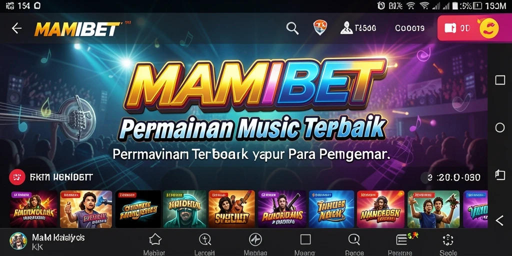Tampilan gameplay MAMIBET yang seru dan interaktif.