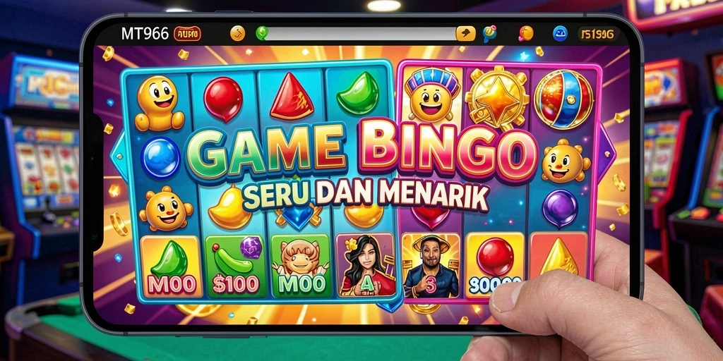 Screenshot gameplay MT966 menampilkan keseruan bermain Bingo.