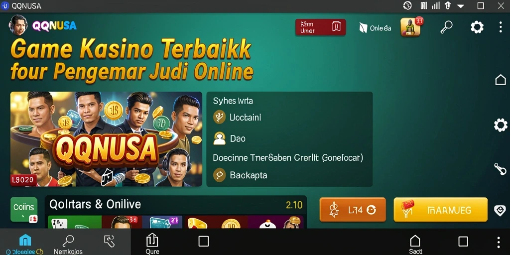 Tangkapan layar gameplay QQNUSA yang mendebarkan dan interaktif.