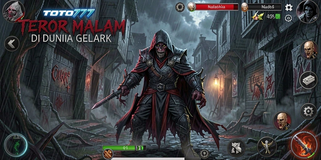 Gameplay menegangkan TOTO777 dengan atmosfer horor yang kental.