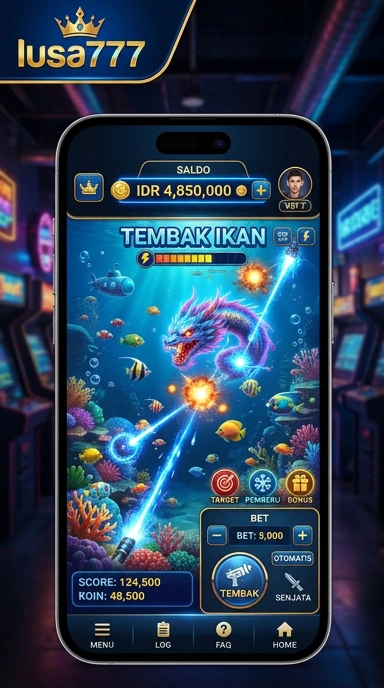 Tangkapan layar aplikasi lusa777 dengan tampilan antarmuka yang bersih.